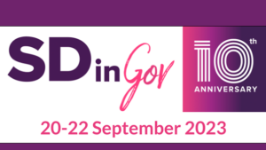 SD in Gov 10th anniversary logo