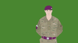 national security: soldier