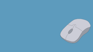 grey computer mouse